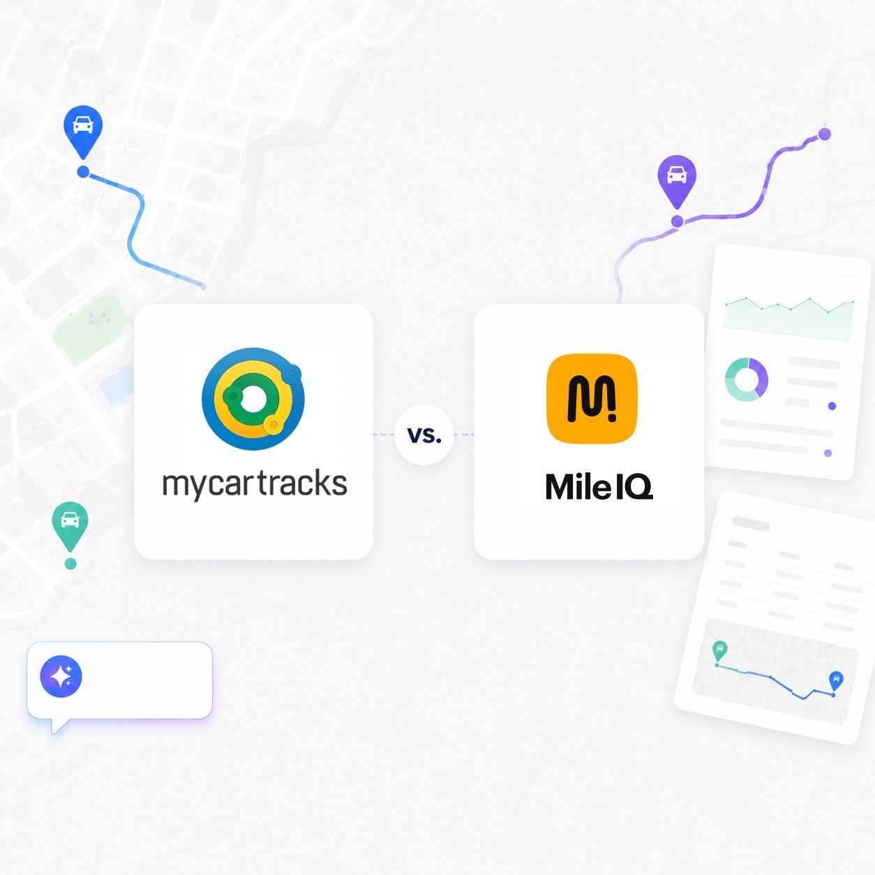 MyCarTracks and MileIQ mileage tracking comparison