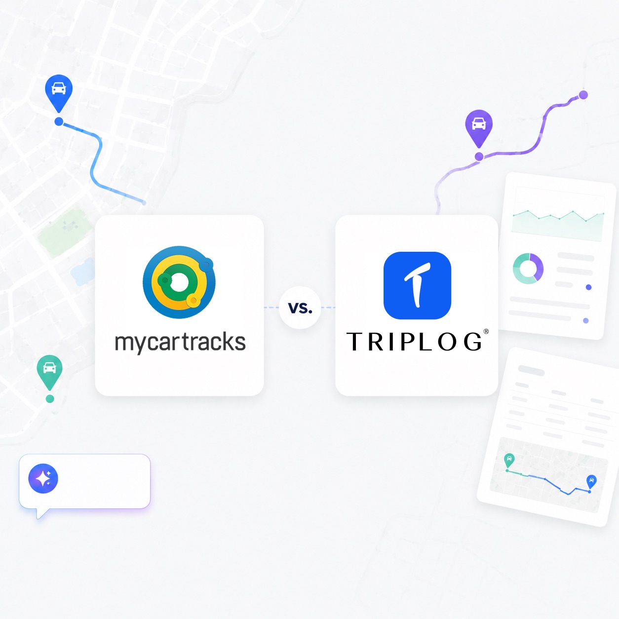 MyCarTracks and TripLog mileage tracking comparison
