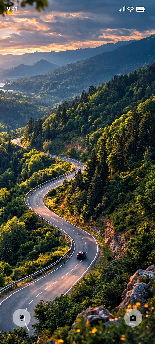 MyCarTracks phone lock screen