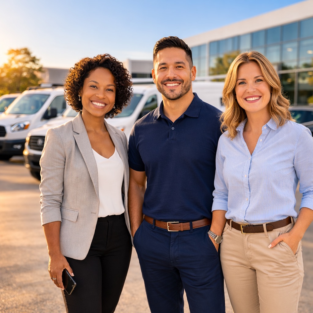 Professional using MyCarTracks for business driving